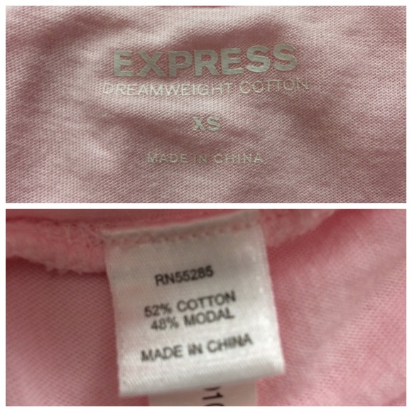 Express Pink Ruffle Tank - Picture 5 of 5